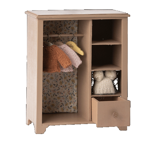 Maileg Wardrobe, Large - Powder