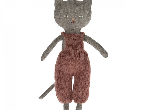 Maileg Knuffelkat Chatons Kitten Grijs 23cm