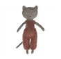 Knuffelkat Chatons Kitten Grijs 23cm