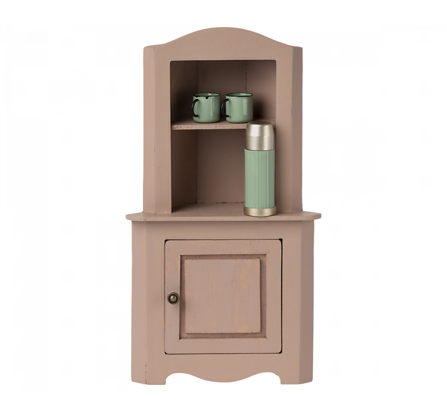 Miniature corner cabinet - Rose