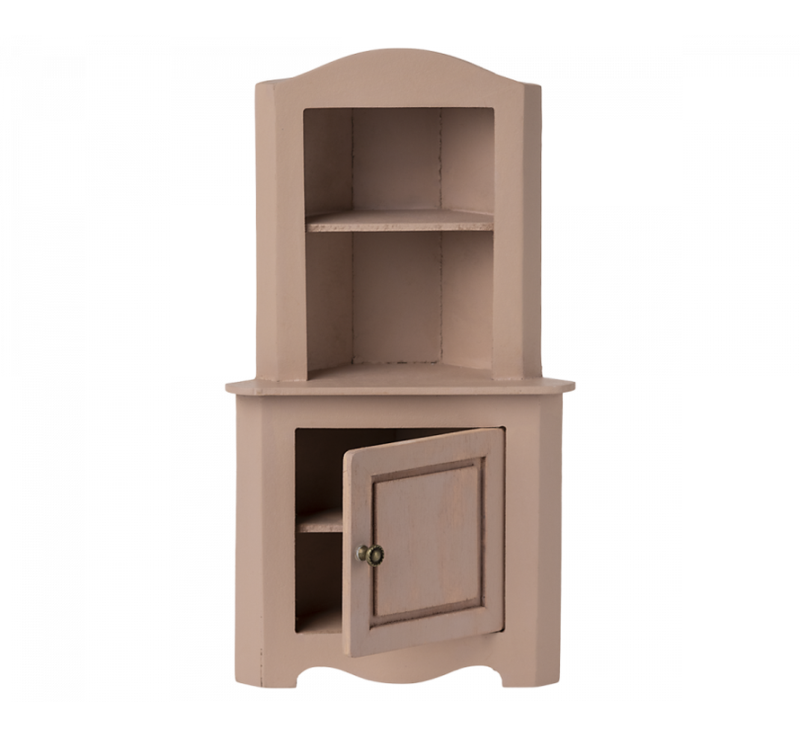 Miniature corner cabinet - Rose