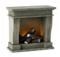 Miniature fireplace