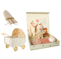 Ginger baby set incl. pram and babysitter chair