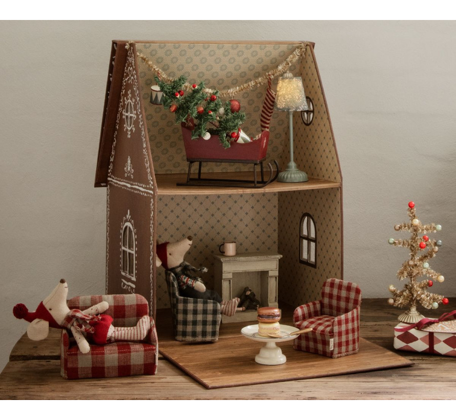 Kerst Peperkoek Huis 37cm