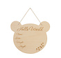 Eco Friendly Bear Wall hanger