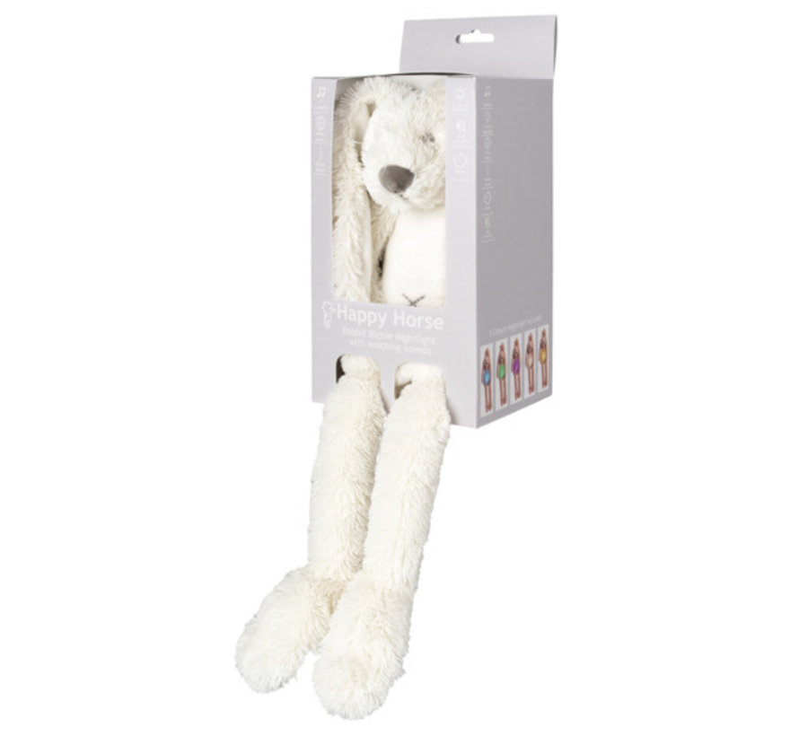 Ivory Rabbit Richie Nightlight with soothing sound