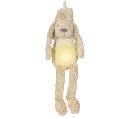 Happy Horse Knuffel Konijn Richie Beige met Nachtlamp en Geluid 34cm