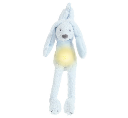 Happy Horse Knuffel Konijn Richie Blue met Nachtlamp en Geluid 34cm