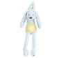 Knuffel Konijn Richie Blue met Nachtlamp en Geluid 34cm