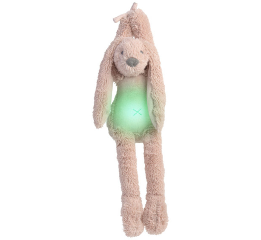 Old Pink Rabbit Richie Nightlight with soothing sound