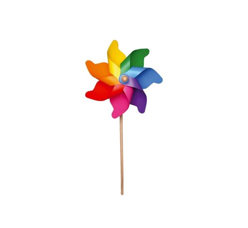 Giobas Pinwheel Rainbow 76cm