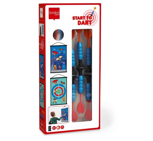 Scratch Dart Game Superheroes