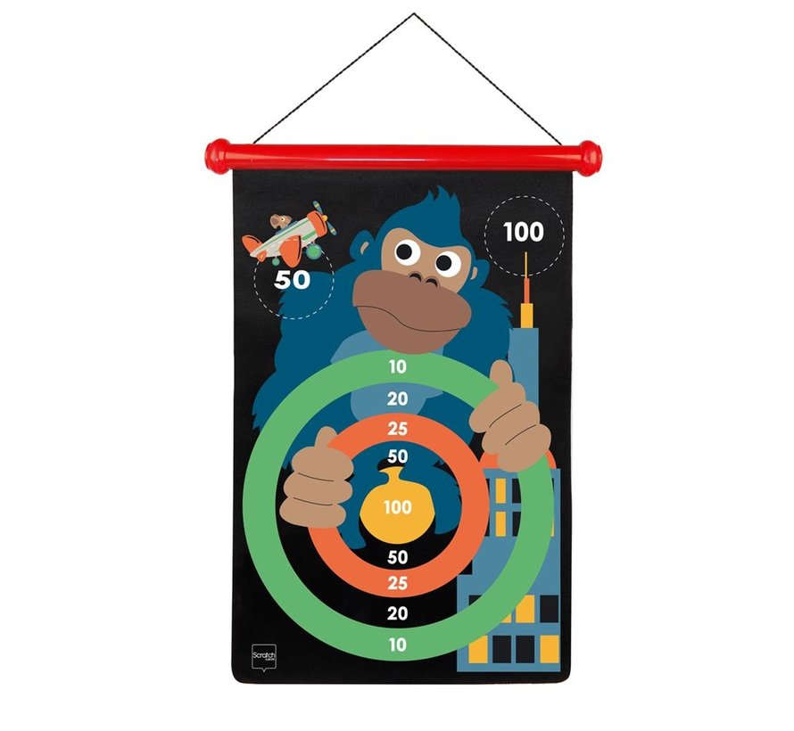 Magnetic Dart Game Monkeytown