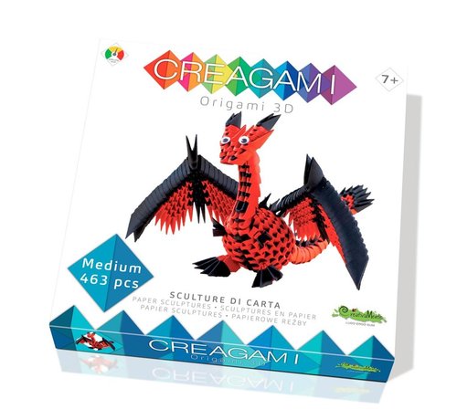 Creagami Origami Draak 3D