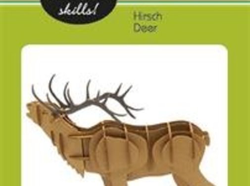 Fridolin 3D Paper Model Deer