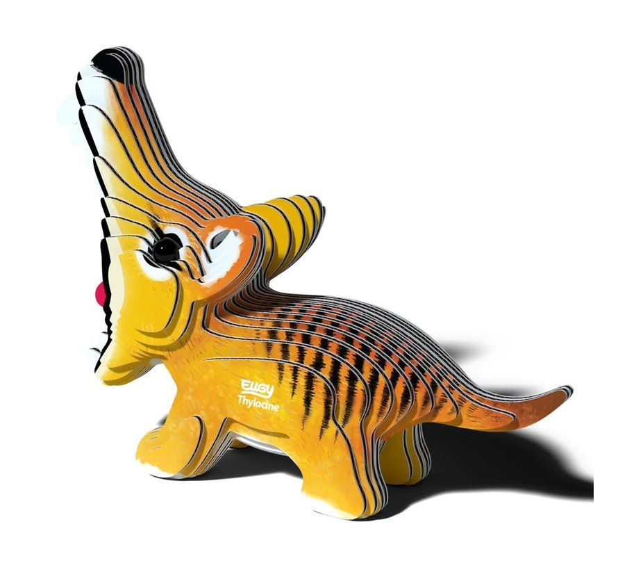 3D Carboard Model Tasmanian Tiger