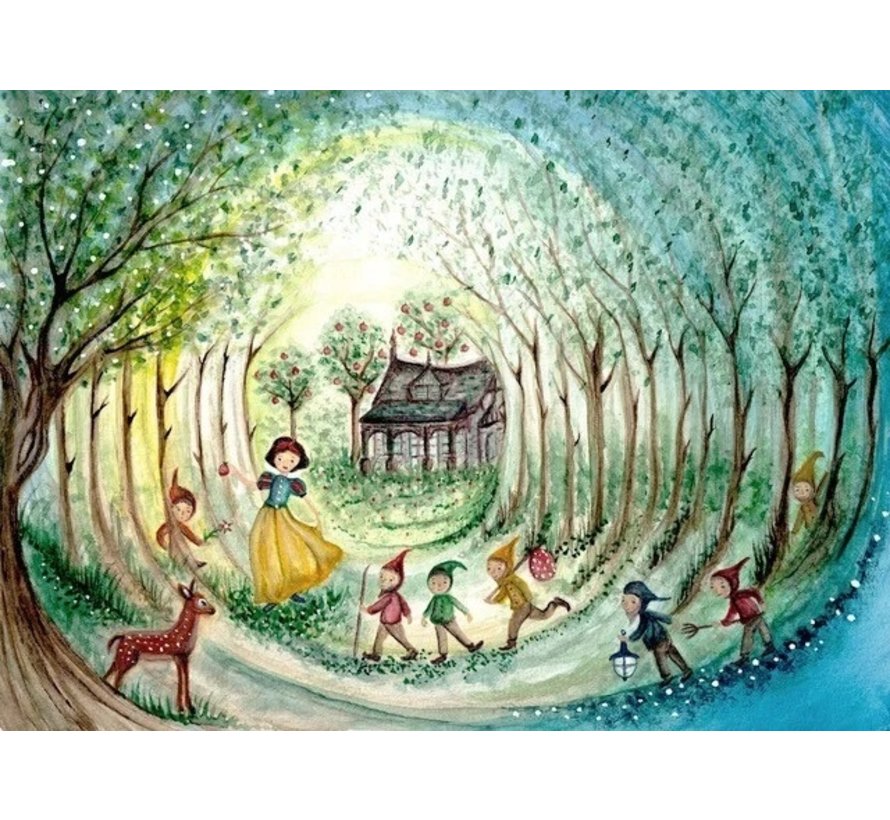 Postkaart Snow White
