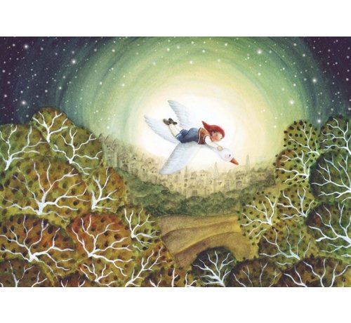 Postkaart Nils Holgersson