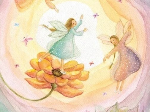 Bijdehansje Postkaart Butterfly Fairies