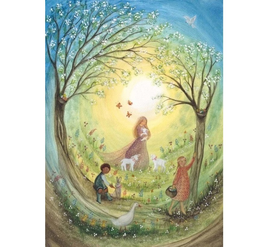 Postkaart Happy Easter