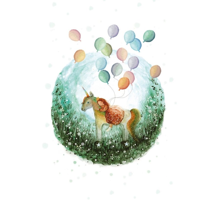 Postkaart Hip Hip Hooray