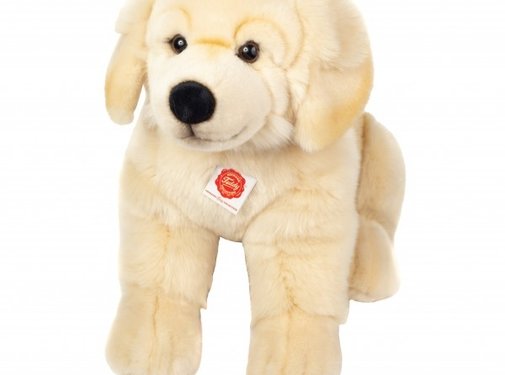 Hermann Teddy Knuffel Hond Golden Retriever Zittend 50cm