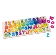 GOKI Puzzel Alfanumeriek Hout