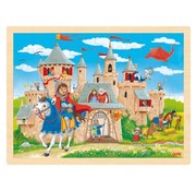 GOKI Puzzel Ridderkasteel Hout 96pcs