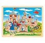 Puzzel Ridderkasteel Hout 96pcs