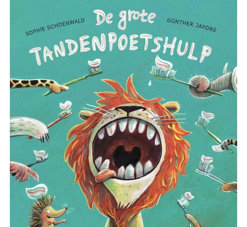 Uitgeverij VBK De grote tandenpoetshulp (kartonboek)