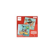 Scratch Magnetic Puzzle Book Pirates