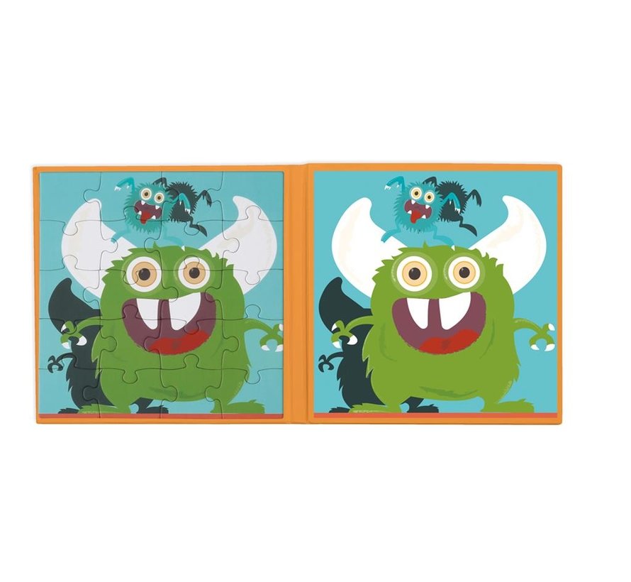 Magnetic Puzzle Book Monster