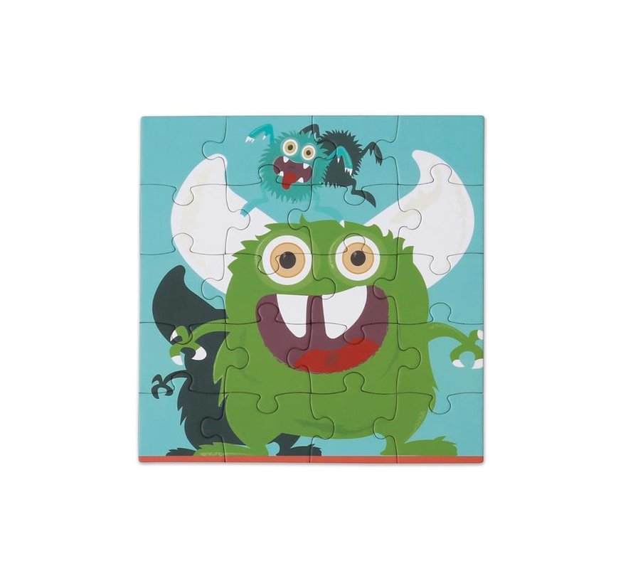 Magnetic Puzzle Book Monster