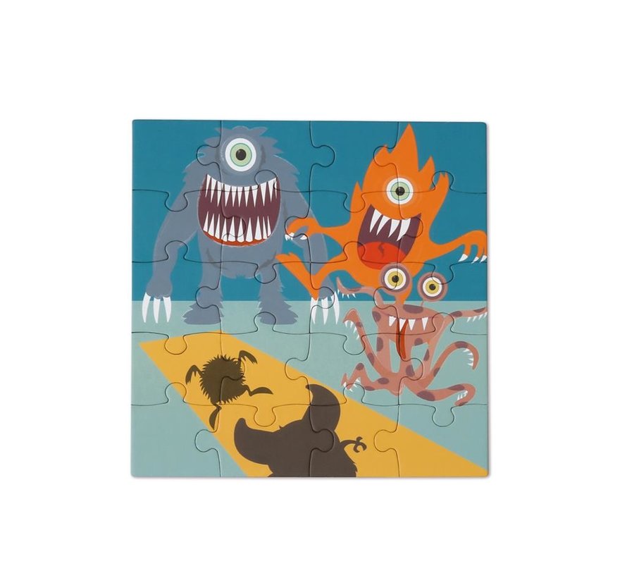 Magnetic Puzzle Book Monster