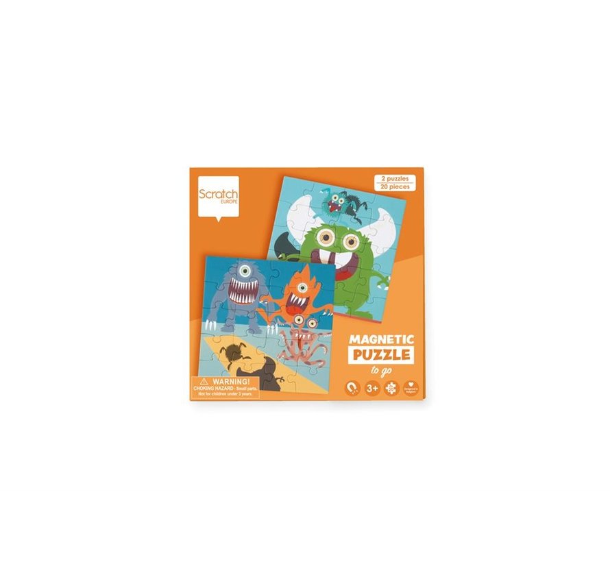 Magneet Puzzelboek Monsters