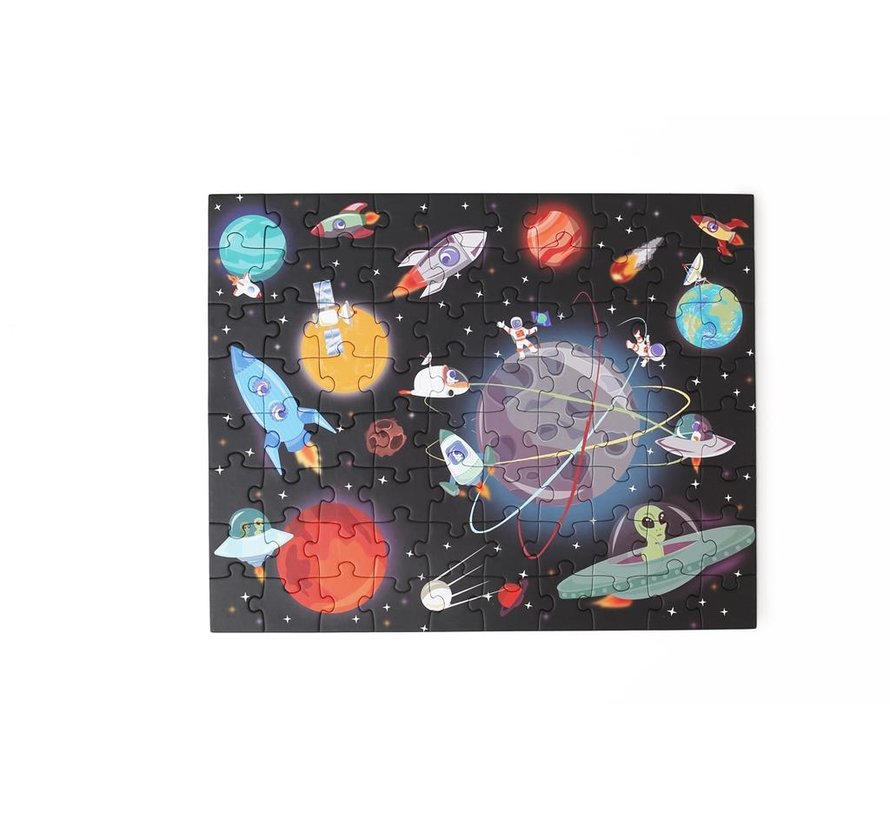 Magnetic Puzzle 2 in 1 Space 80pcs