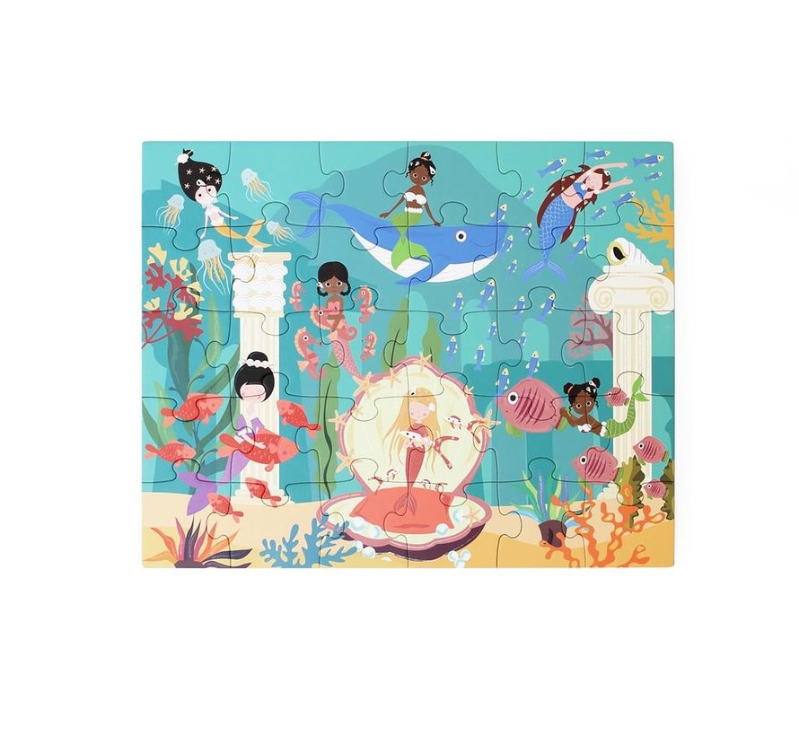 Magnetic Puzzle 2 in 1 Mermaid 30pcs