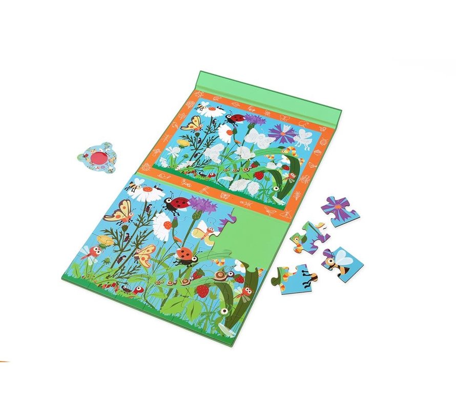 Magnetische Puzzel 2 in 1 Insect 30pcs