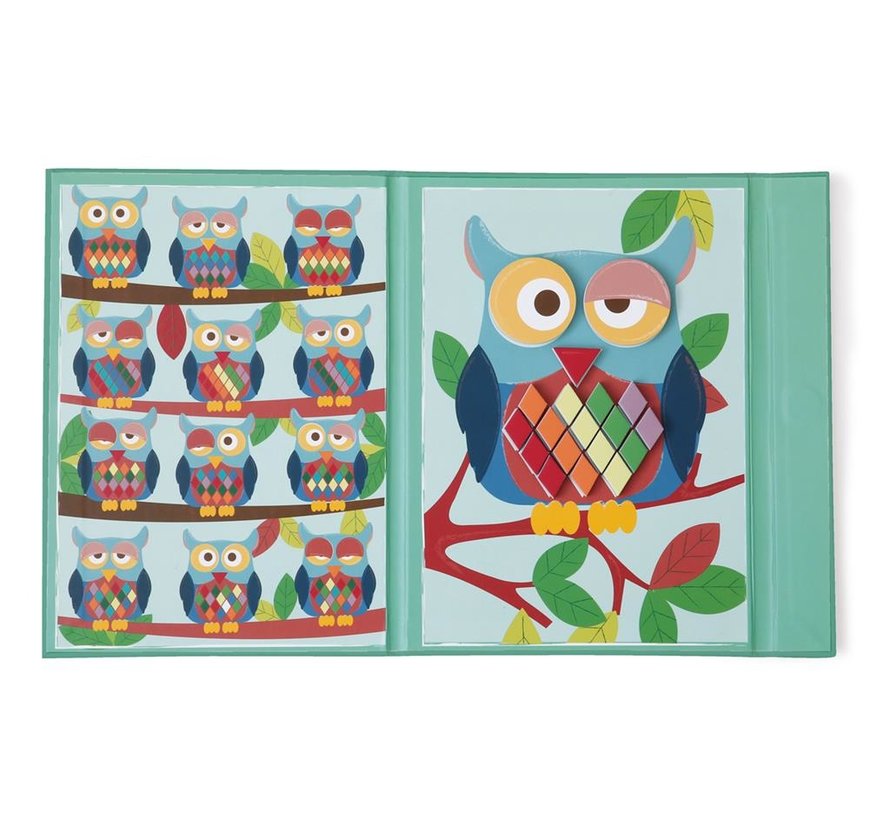 Magnetic Colours & Shapes Owl