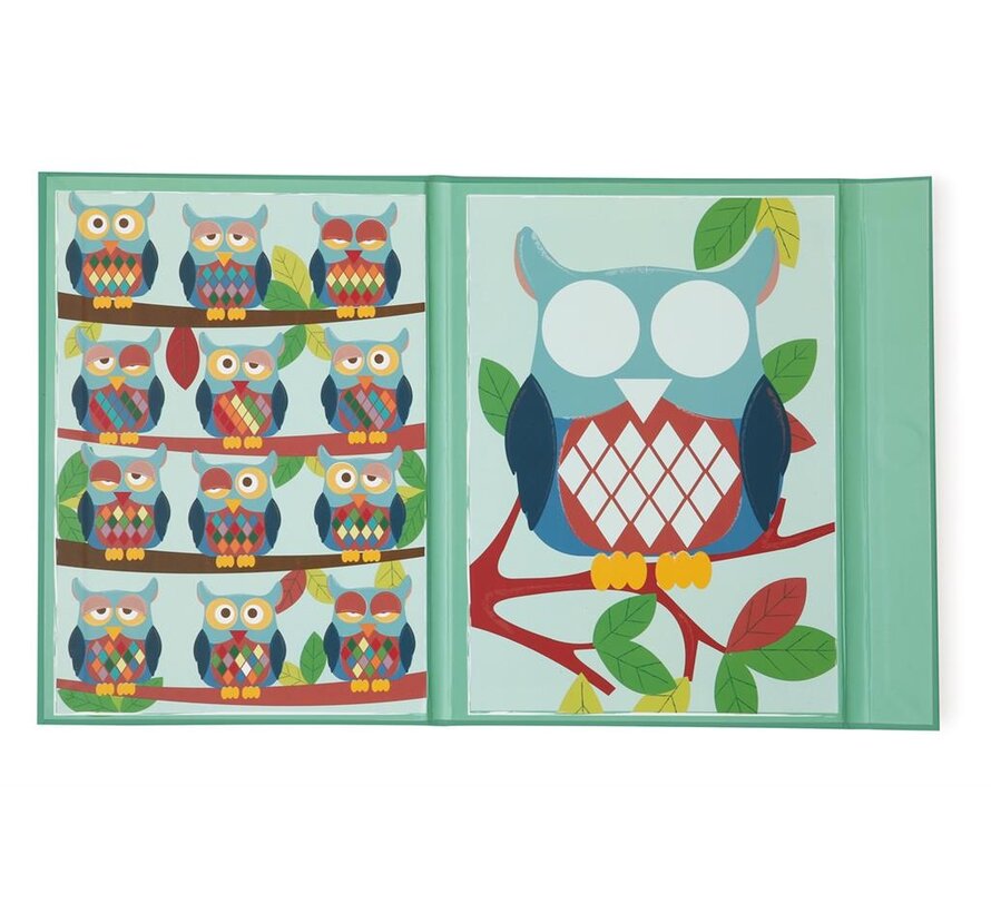 Magnetic Colours & Shapes Owl