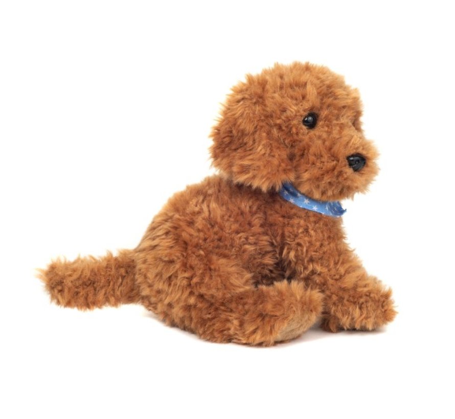 Knuffel Hond Goldendoodle Zittend 30cm