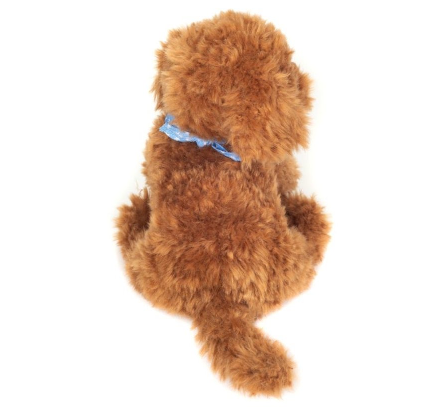 Knuffel Hond Goldendoodle Zittend 30cm