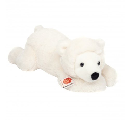 Hermann Teddy Knuffel IJsbeer Liggend 45cm