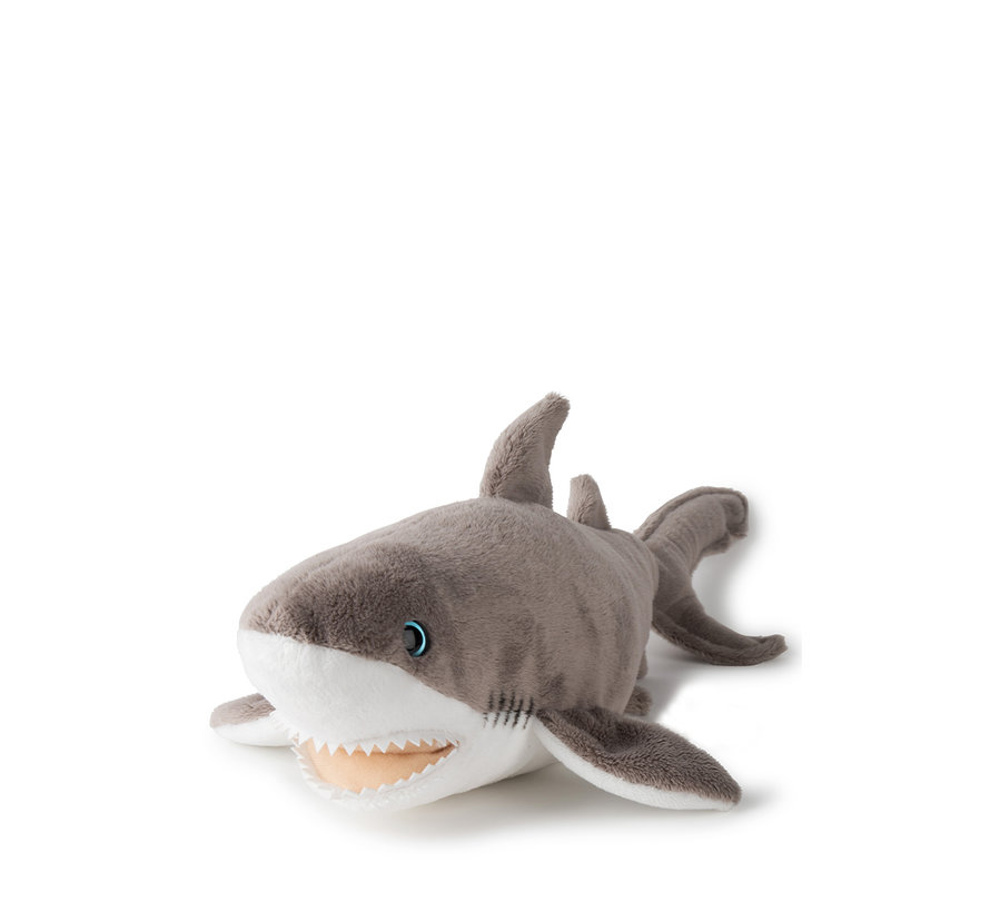 Stuffed Animal White Shark 38 cm