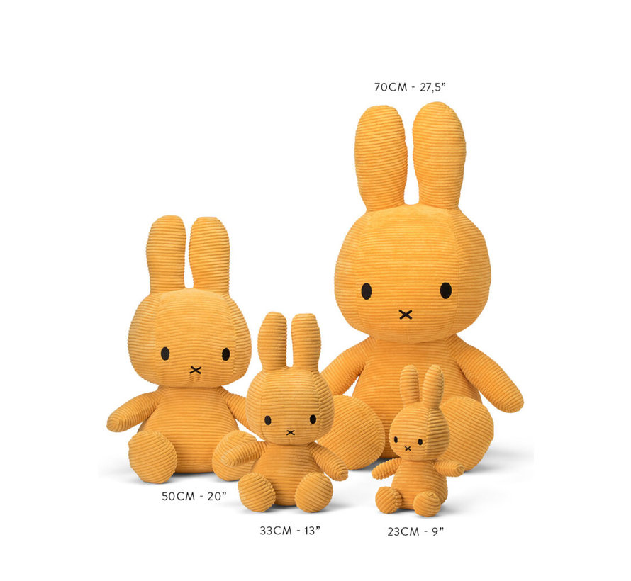 Miffy Sitting Velvetine Terra - 23 cm - 9"