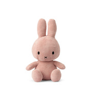 Nijntje Miffy Sitting Corduroy Pink - 33 cm - 13"