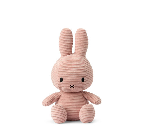 Nijntje Knuffel Sitting Corduroy Pink 33 cm