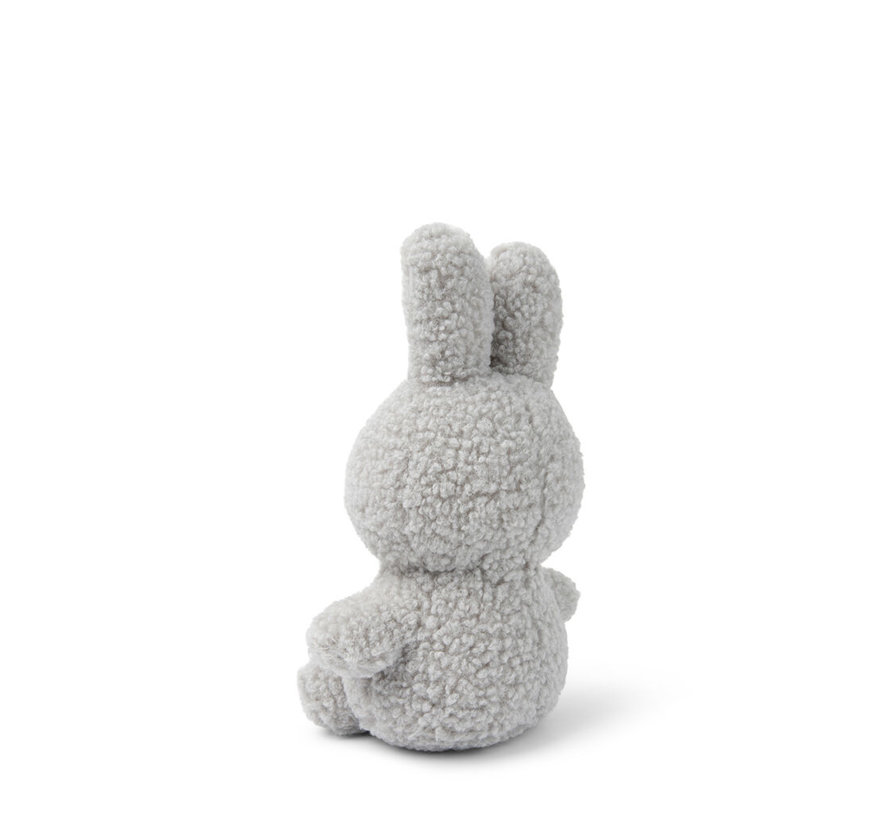 Miffy Sitting Teddy Light Grey - 23 cm - 9'' - 100% recycled