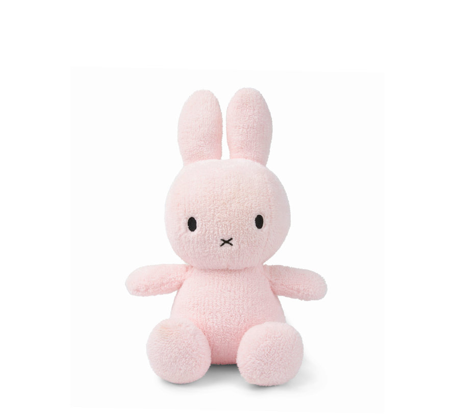 Nijntje Knuffel Sitting Terry Light Pink 33 cm