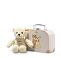 Mila Teddy bear 21 vanilla in suitcase